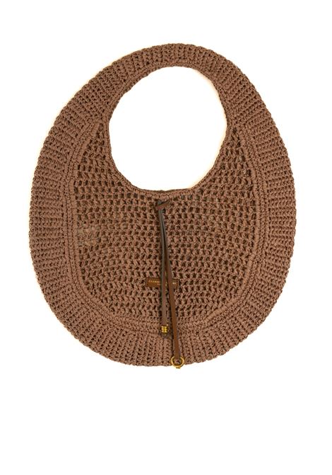 antique pink nefeli shoulder bag GIANNI CHIARINI | 11954NEFELI-7752